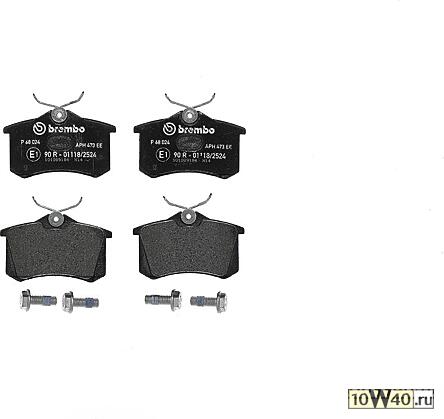 p68024 13.0460-2740.2 колодки дисковые з.\renault clio / megane / modus / scenic 1.2-2.0i / 1.5-2.0dci 06>