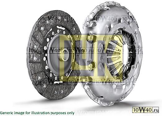 Сцепление без выжимного FORD FUSION, FIESTA V, MAZDA 2 (DE) 1.4 Durashift 621305209