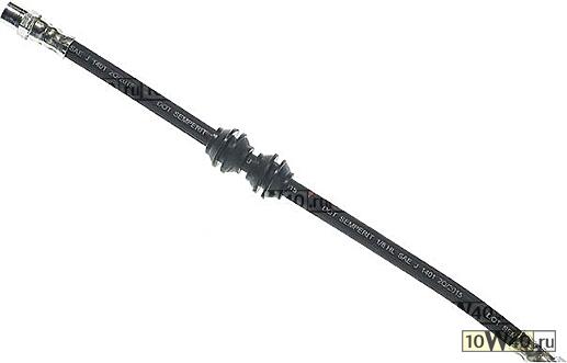 Шланг тормозной M10x1x330mm зад. прав. A100