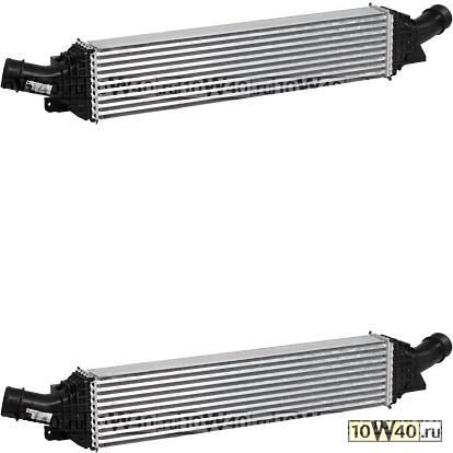 онв (радиатор интеркулера) для а / м audi a4 (08-) / a6 (11-) / q5 (08-) (lric 18180)