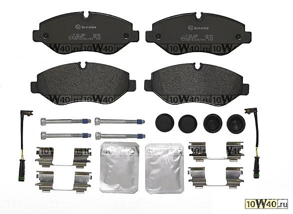 КОЛОДКИ ТОРМОЗНЫЕ ДИСКОВЫЕ ПЕР MERCEDES-BENZ (FJDA) VIANO MPV 01/10-03/16 / MERCEDES-BENZ (FJDA) VI