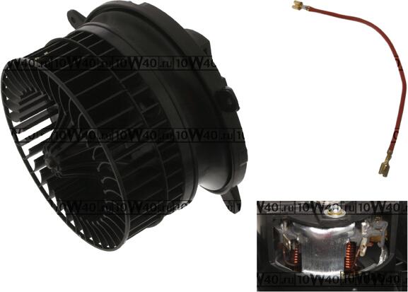 Мотор печки отопителя салона