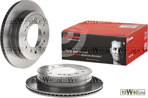 09.a334.11 диск тормозной задний\ toyota land cruiser all 96>