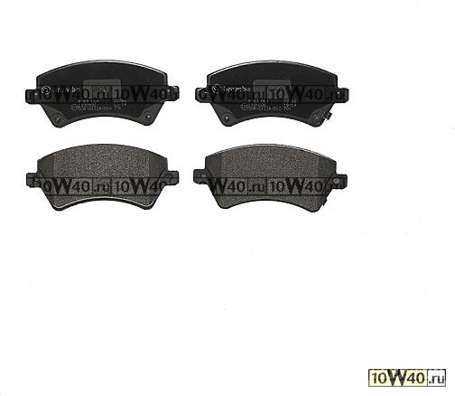 КОЛОДКИ ТОРМОЗНЫЕ ДИСКОВЫЕ TOYOTA COROLLA седан (_E12_) 2.0 D-4D (CDE120_) 2004-2007