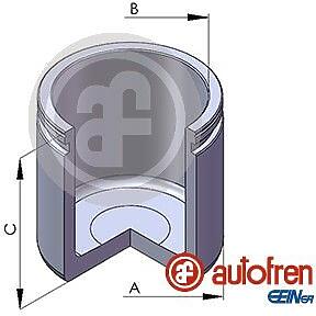 поршень суппорта d54 brembo\ honda civic / fr-v 91-10, mazda 323 / 626 79-89