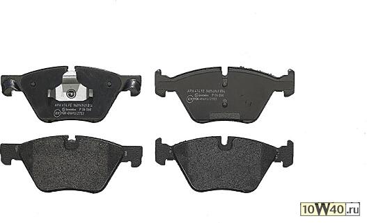 КОЛОДКИ ТОРМОЗНЫЕ ДИСКОВЫЕ BMW 5 Touring (F11) 528 i xDrive 2011-2017