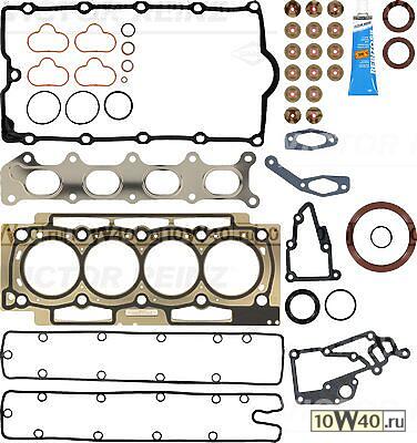 к-кт прокладок двс\ citroen xsara picasso / c5, peugeot 406 1.8 16v 00>