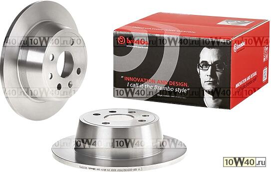 диск тормозной задний  Opel Astra/Vectra 1.8/2.0 88>