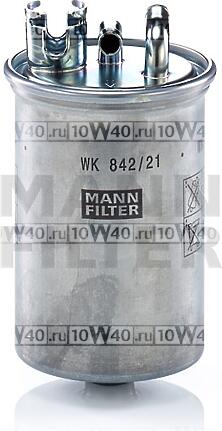 WK 842 21 X фильтр топливный Audi A4 A6 2.0TDI 3.0TDI 04