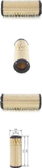 вставка воздушного фильтр