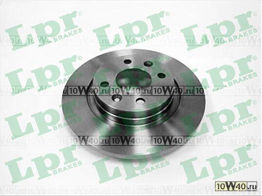 Диск тормозной передний невент RENAULT LOGAN IR1015P