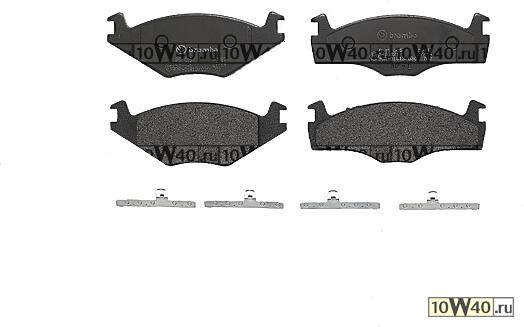 колодки дисковые п.\VW golf II 1.6 / 1.8gti 83-91 / passat 1.8-2.2 80-88