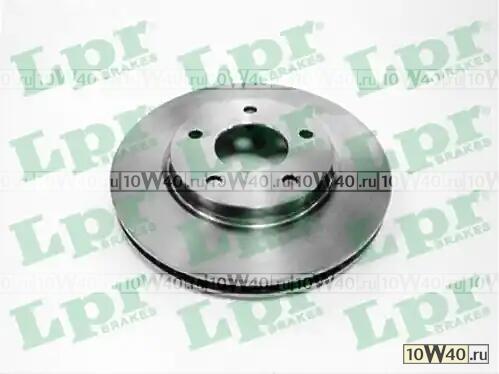 Диск тормозной MITSUBISHI LANCER 08-/DODGE CALIBER 06- передний вент.D 276мм.