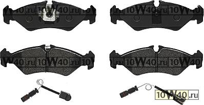 p50081 колодки дисковые з. \ mb sprinter, VW lt28-35 2.3-2.5tdi 95>