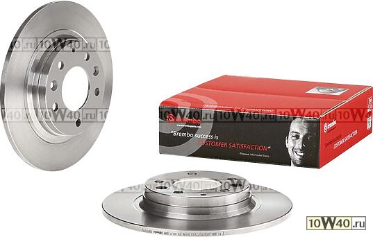 08.A112.10 диск тормозной задний Mazda 6 1.8-2.3/2.0Di 02>