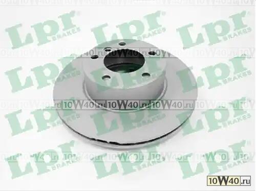 Диск тормозной BMW E39 520-535 95-04 передний вентилируемый