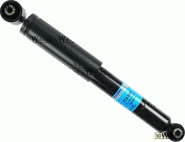 амортизатор задний газовый\ nissan quashqai 06>