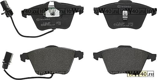 КОЛОДКИ ТОРМОЗНЫЕ ДИСКОВЫЕ AUDI ALLROAD C5 (4BH) 4.2 V8 quattro 2002-2005