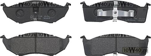 КОЛОДКИ ТОРМОЗНЫЕ ДИСКОВЫЕ CHRYSLER NEON II 2.0 16V 2002-2006