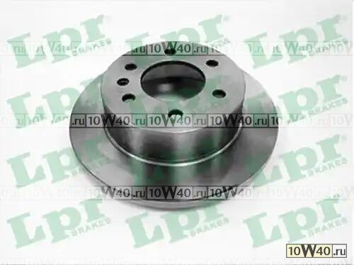 Диск тормозной MERCEDES SPRINTER/VW CRAFTER 06- задний D 298мм