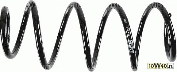 пружина подвески skoda rapid 1 2 tsi / 1 4 tsi aut 7 / 12-