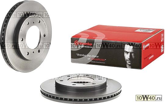 диск тормозной передн. с уф покрытием mitsubishi pajero IV (v8_w v9_w) 11 / 06-> / mitsubishi pajero