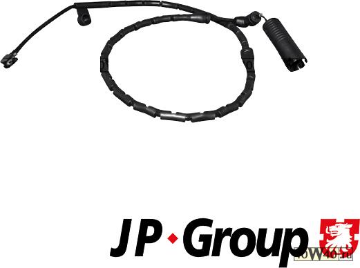 Warning Contact, brake pad wear