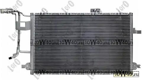 Радиатор кондиционера AUDI: A6 (C5) 2.5TDi/2.5TDi quattro 97-05, A6 AVANT (C5) 2.5TDi/2.5TDi quattro 97-05, ALLROAD (C5) 2.5TDi quattro 00-05 (чёрный/без осушителя)