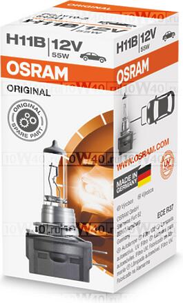 лампа original line 1шт. (h11b) 12v 55w pgjy19-2 качество ориг. з / ч (оем)\
