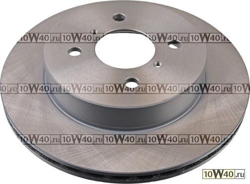 Диск торм. пер. вент.[257x17] 4 отв.