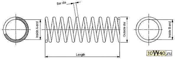 Код оригинала: , <BR>пружина задняя  Toyota RAV 4 ACA21W 2.0 1AZ 00-05