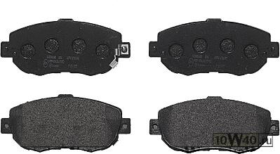 КОЛОДКИ ТОРМОЗНЫЕ ДИСКОВЫЕ LEXUS IS I (_E1_) 300 (JCE10) 2001-2005