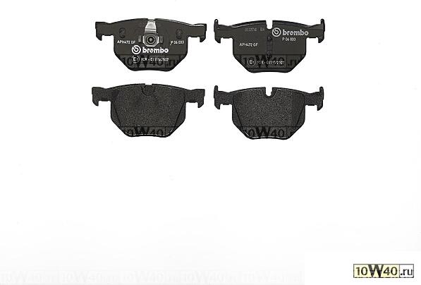 Колодки тормозные дисковые задн, BMW: 5 520 d/520 i/523 i/525 d/525 d xDrive/525 i/525 i xDrive/525 xd/525 xi/530 d/530 d xDrive/530 i/530 i xDrive/530 xd/530 xi 03-10, 5 Tourin