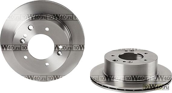 диск тормозной задний  KIA Sorento 2.4/3.5/2.5CRDi 02>