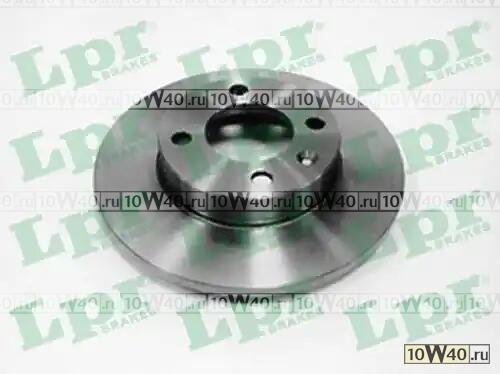 Диск тормозной VW GOLF I/II/JETTA/PASSAT/POLO 81-01 передний D 239мм.