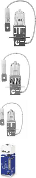 лампа h3 12v 100w pk22s