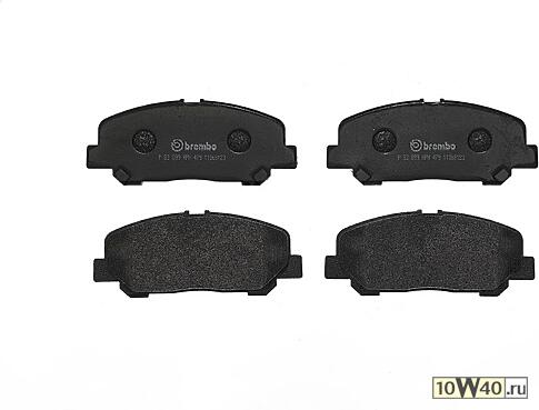 КОЛОДКИ ТОРМОЗНЫЕ ДИСКОВЫЕ TOYOTA ALPHARD / VELLFIRE (_H3_) 3.5 (GGH30W, GGH30) 2015-