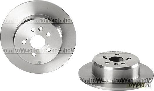 диск тормозной задний  Toyota Avensis 1.6-2.0i/2.0TD 97-01