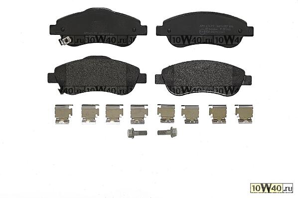 p28045 1289 02 колодки дисковые п.\ honda cr-v 2.0 / 2.2d 06>