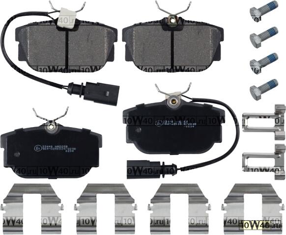 КОЛОДКИ ЗАД VW T4 97-/SHARAN