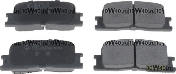 Колодки тормозные задние TOYOTA Camry (V30) 2.4/3.0 01>04/HIGHLANDER 00>07