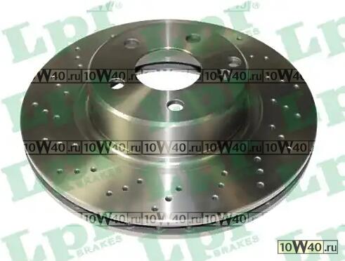 Диск тормозной MERCEDES W220 280-350/C215 500 передний D 312мм.