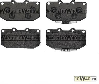 Колодки тормозные дисковые передн, NISSAN: 300 ZX 3.0 Twin Turbo 89-97  SUBARU: IMPREZA 2.0 AWD 93-00, IMPREZA 2.0 AWD 92-00, IMPREZA 2.0 AWD/2.0 WRX Turbo/2.0 i R/2.5 i WRX 00