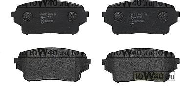 колодки дисковые п.  Suzuki Grand Vitara 2.0HDi 01>/1.9DDiS 06>