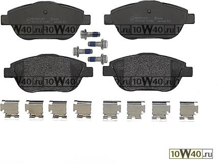 КОЛОДКИ ТОРМОЗНЫЕ ДИСКОВЫЕ CITROEN C3 AIRCROSS II Van (2C_, 2R_) PureTech 82 2019-