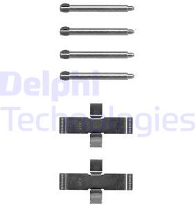 ремк-т торм.колодок зад.\ mb w201 / w124 / w202 1.8-3.0 90-00