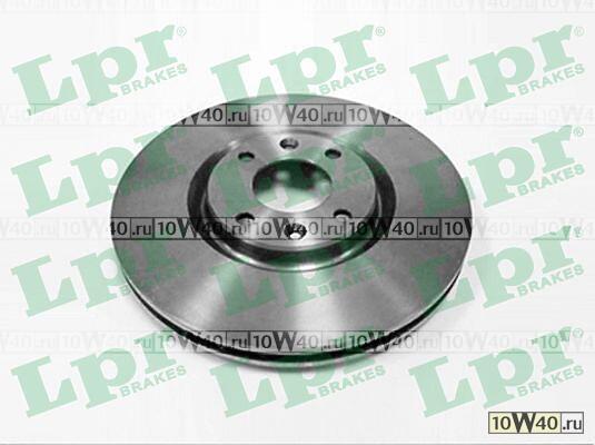 Диск тормозной PEUGEOT 308/3008/5008 07- передний вент.D 302мм.