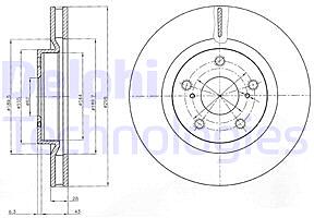 Диски тормозные, комплект