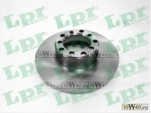Диск тормозной MERCEDES W123 200-300 76-85/W126 280 79-85 передний D 278мм.