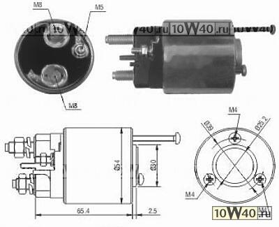 Втягивающее реле стартера